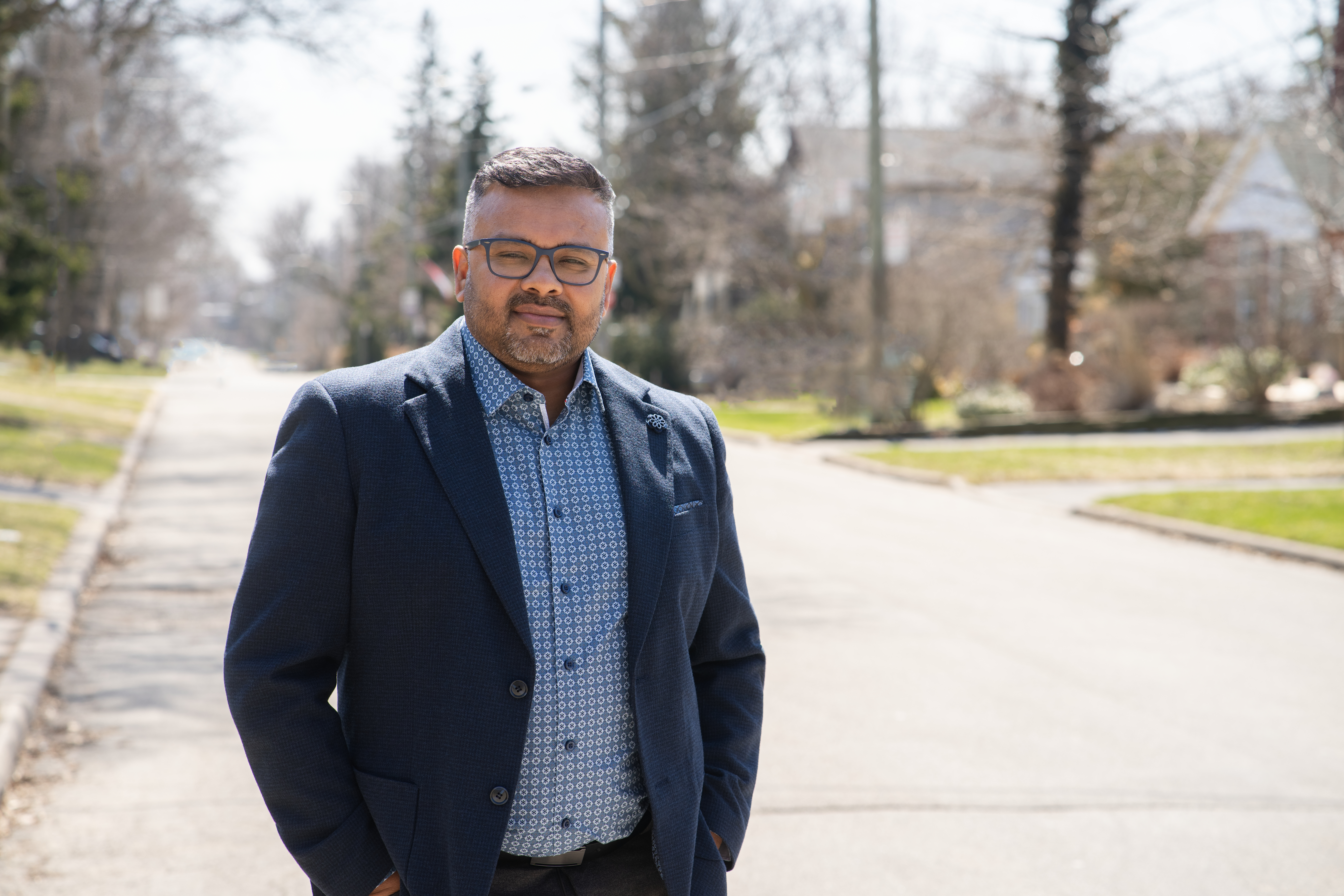 Ahsanul Hafiz on the streets of Scarborough Southwest
